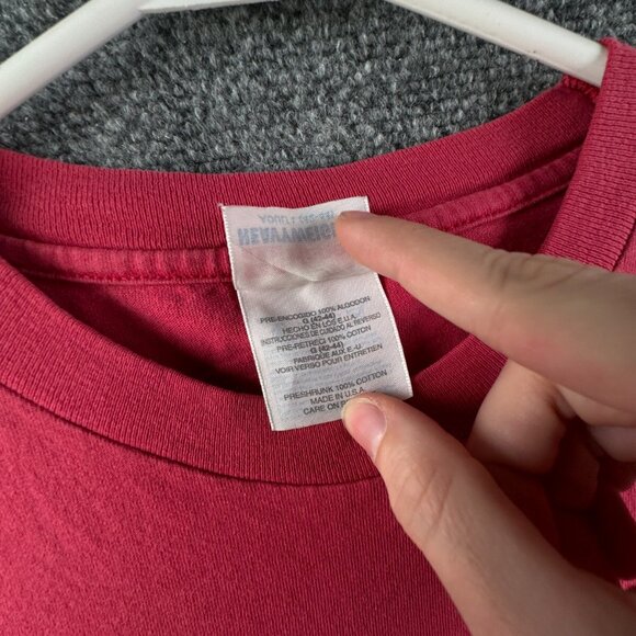 VTG Kentucky Derby 1997 Red T Shirt USA Large Short Sleeve Cotton Horse Racing - Picture 10 of 15